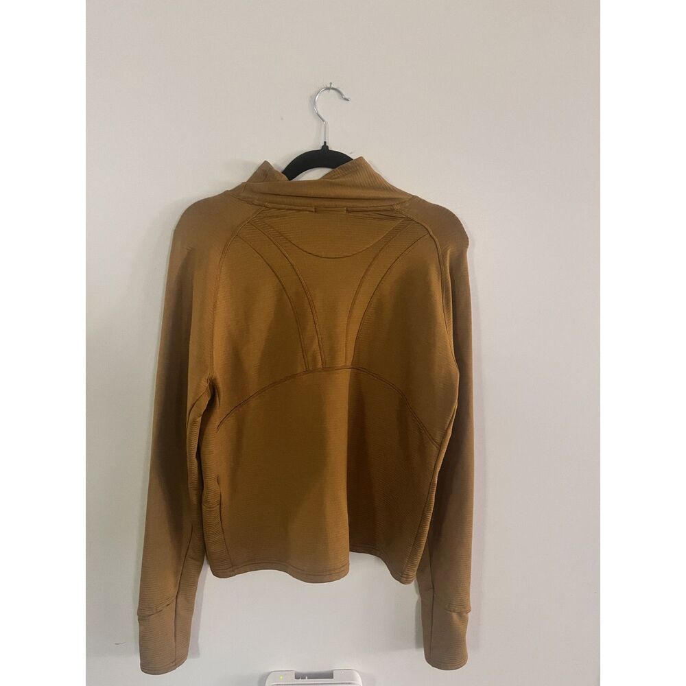 Women’s Brooks Run Happy Yellow Long-Sleeve Pullover Size XL - Picture 5 of 5